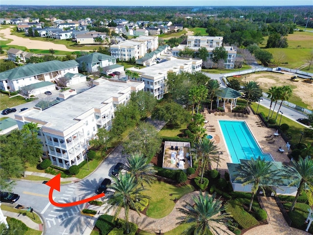 aerial view