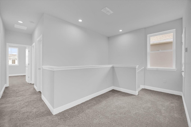 interior space with visible vents