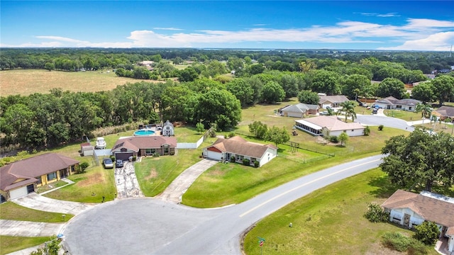 3110 Short Leaf Pine Ct, Kissimmee, FL 34746 - aerial view of residential area with a forest