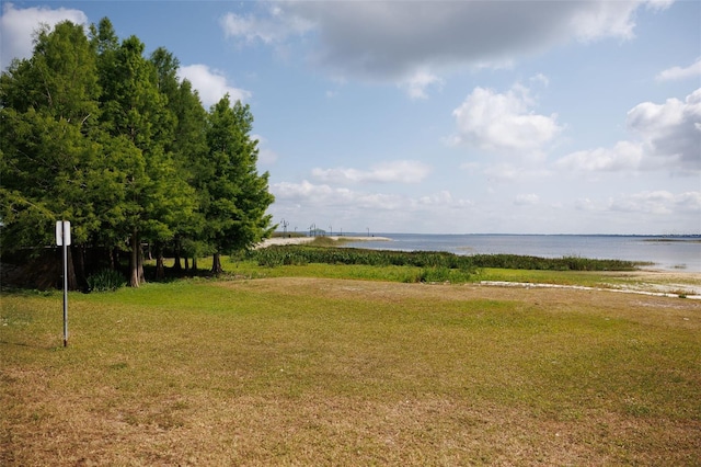 1007 11th St, Saint Cloud, FL 34769 - view of yard with a water view