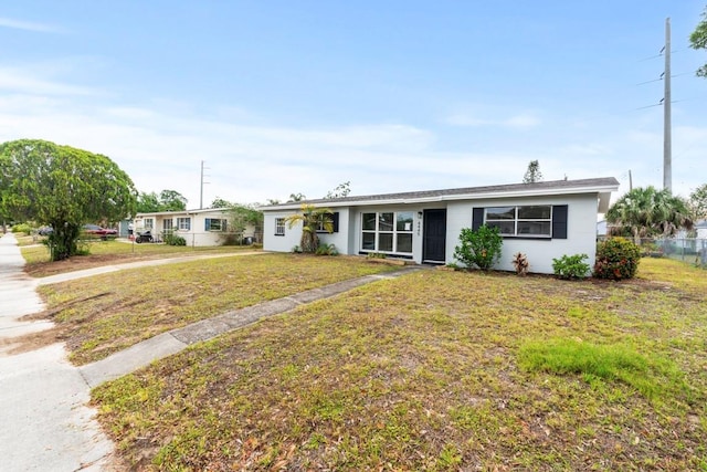4445 Stuart Ave, Titusville, FL 32780 - view of single story home