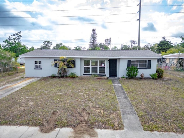 4445 Stuart Ave, Titusville, FL 32780 - view of front facade with stucco siding