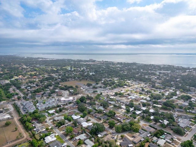 4445 Stuart Ave, Titusville, FL 32780 - aerial overview of property's location with a large body of water