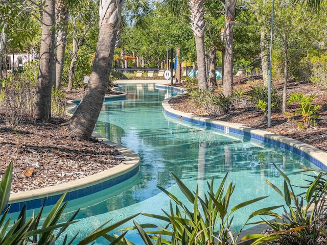 view of community pool