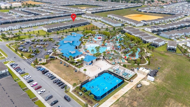 aerial view