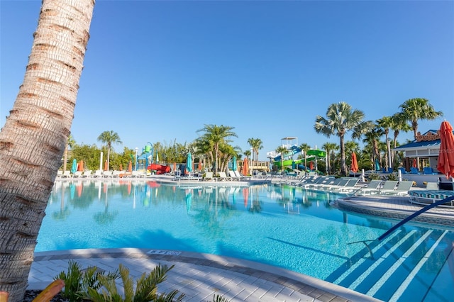 view of community pool