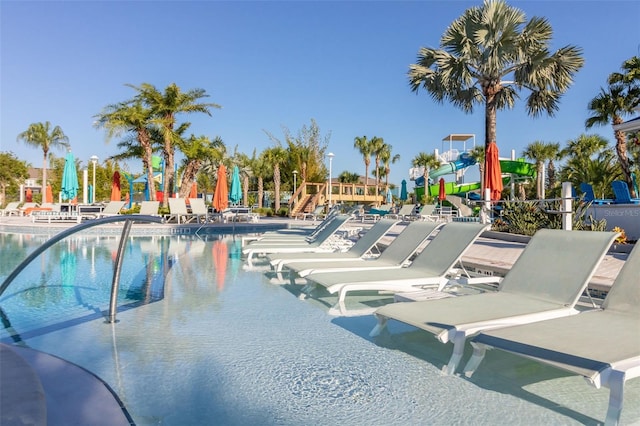 view of community pool