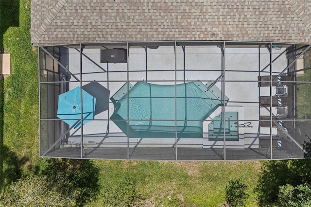 drone / aerial view
