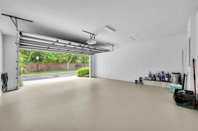 2287 Park Maitland Ct, Maitland, FL 32751 - garage with concrete block wall and a garage door opener