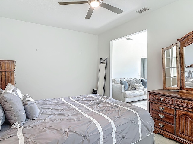 12313 Prairie Plantation Way, Orlando, FL 32824 - bedroom featuring light colored carpet and ceiling fan