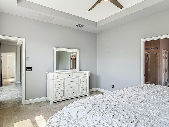 12313 Prairie Plantation Way, Orlando, FL 32824 - bedroom featuring carpet flooring, baseboards, and ceiling fan