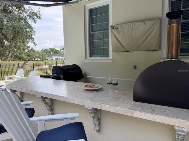 202 Acadia Ter, Kissimmee, FL 34747 - view of patio with fence