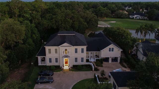 202 Acadia Ter, Kissimmee, FL 34747 - aerial view of property and surrounding area featuring a forest