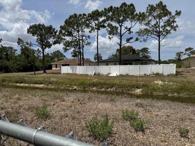 829 Anza Ave, Lehigh Acres, FL 33971 - view of yard with fence