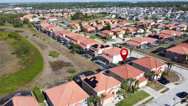 219 Rosso Dr, Davenport, FL 33837 - aerial overview of property's location with nearby suburban area