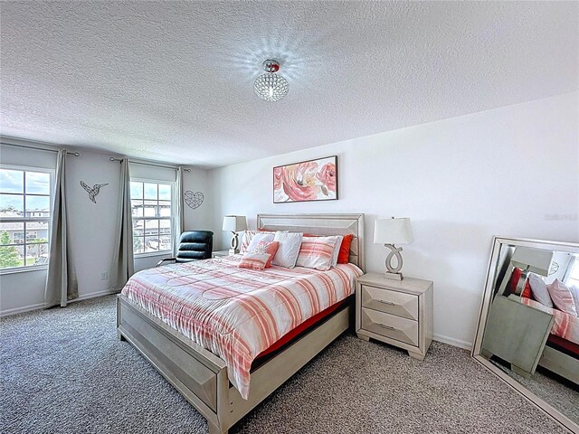 1181 Lone Palm Way, Saint Cloud, FL 34771 - bedroom featuring light carpet, baseboards, and a textured ceiling