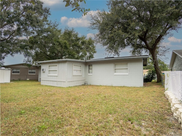 view of back of property