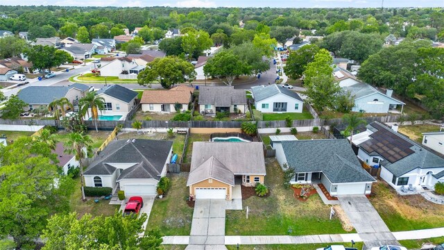 1050 Dees Dr, Oviedo, FL 32765 - aerial perspective of suburban area