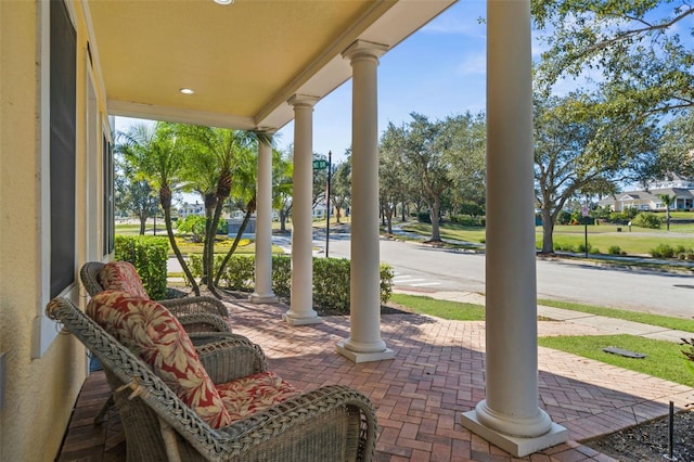 7550 Gathering Dr, Reunion, FL 34747 - view of porch