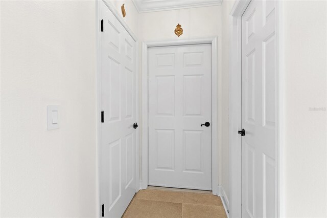 1047 Banks Rose St, Kissimmee, FL 34747 - doorway featuring light tile patterned flooring and ornamental molding