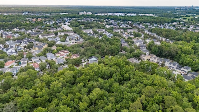 1047 Banks Rose St, Kissimmee, FL 34747 - aerial view of property's location with a forest