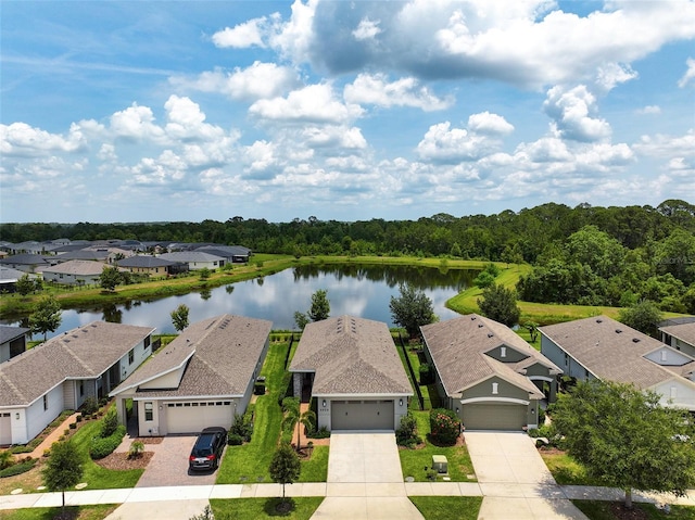 3428 Sagebrush St, Saint Cloud, FL 34773 - aerial perspective of suburban area featuring a nearby body of water