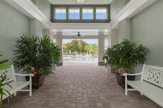 3428 Sagebrush St, Saint Cloud, FL 34773 - view of patio / terrace with a ceiling fan