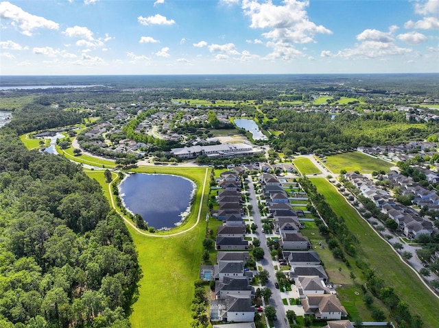 3138 Dark Sky Dr, Saint Cloud, FL 34773 - aerial view of residential area featuring a nearby body of water