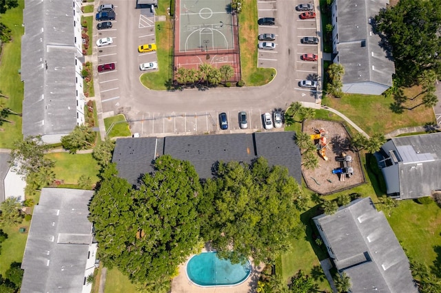 4403 S Semoran Blvd Unit 2, Orlando, FL 32822 - bird's eye view of a pool