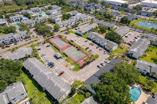 4403 S Semoran Blvd Unit 2, Orlando, FL 32822 - aerial view of property and surrounding area featuring a pool area and a large body of water