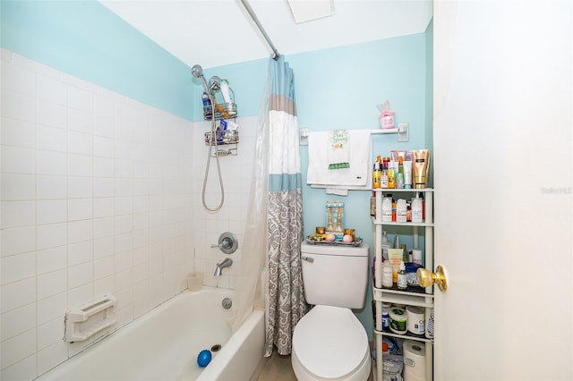 4403 S Semoran Blvd Unit 2, Orlando, FL 32822 - bathroom featuring shower / bath combo and toilet