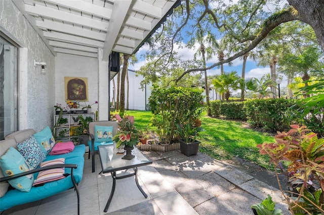 4403 S Semoran Blvd Unit 2, Orlando, FL 32822 - view of patio / terrace with an outdoor hangout area