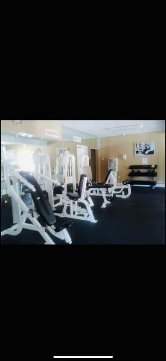 view of gym