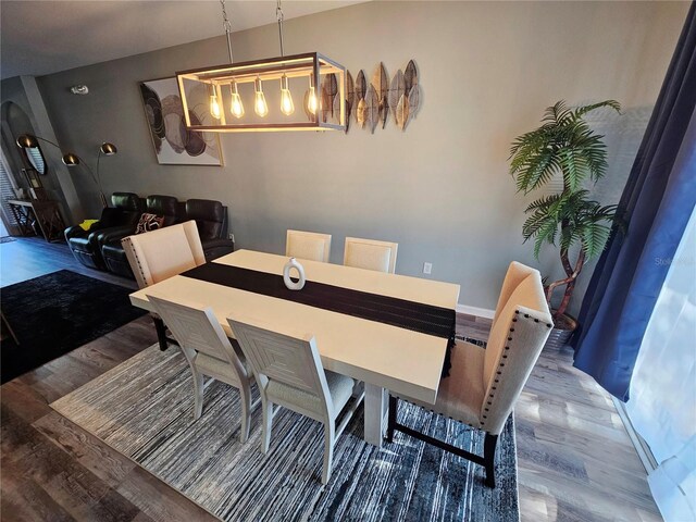 2531 Old Kent Cir, Kissimmee, FL 34758 - dining room with wood finished floors