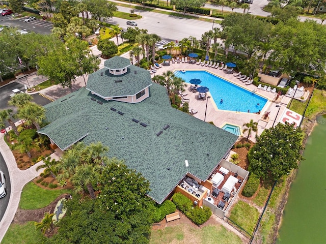 3060 Pirates Retreat Ct Unit 309, Kissimmee, FL 34747 - bird's eye view of a pool