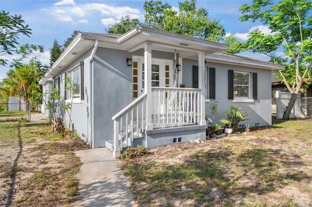 1024 Cohassett Ave, Lake Wales, FL 33853 - view of front facade featuring stucco siding