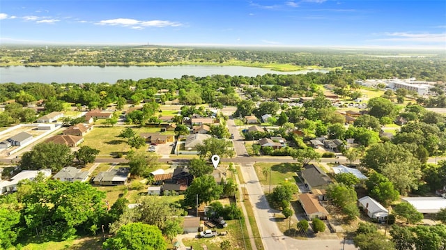 1024 Cohassett Ave, Lake Wales, FL 33853 - aerial view of residential area with a nearby body of water