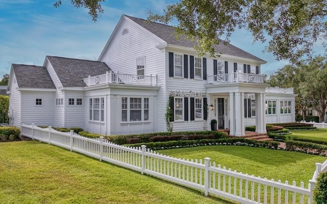 423 Arbor Cir, Celebration, FL 34747 - view of front of property featuring a balcony and roof with shingles