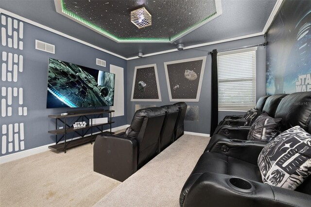 420 Burma St, Kissimmee, FL 34747 - carpeted cinema featuring baseboards