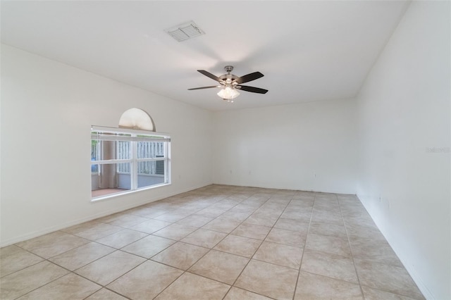 4630 Elena Way, Melbourne, FL 32934 - spare room with a ceiling fan and tile patterned floors