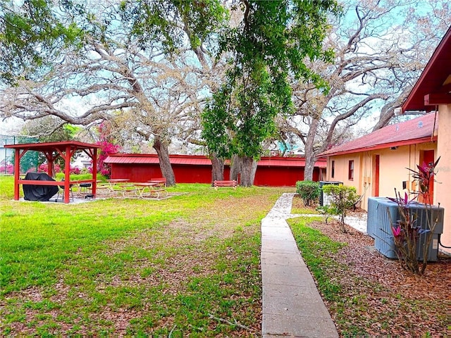 2864 N Powers Dr Unit 150, Orlando, FL 32818 - view of grassy yard with central AC