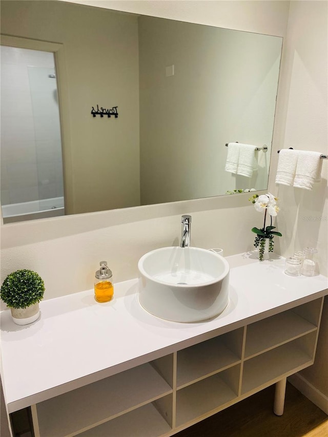 5245 W Irlo Bronson Memorial Hwy Unit 148, Kissimmee, FL 34746 - bathroom featuring vanity