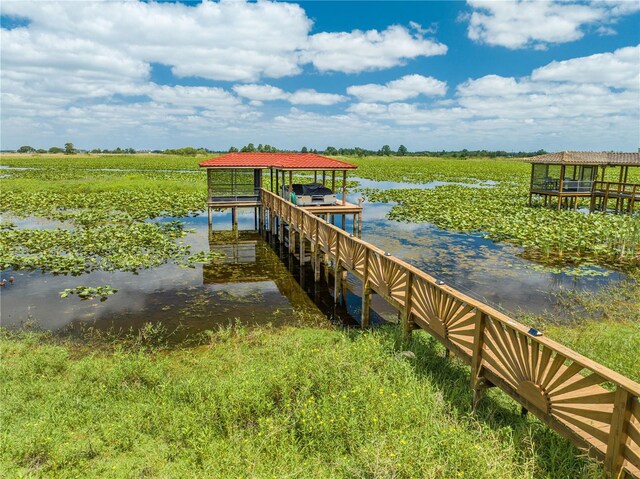 1654 Marina Lake Dr, Kissimmee, FL 34744 - dock area with a water view