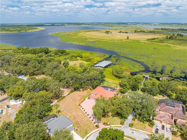 1654 Marina Lake Dr, Kissimmee, FL 34744 - aerial view of property and surrounding area with a large body of water
