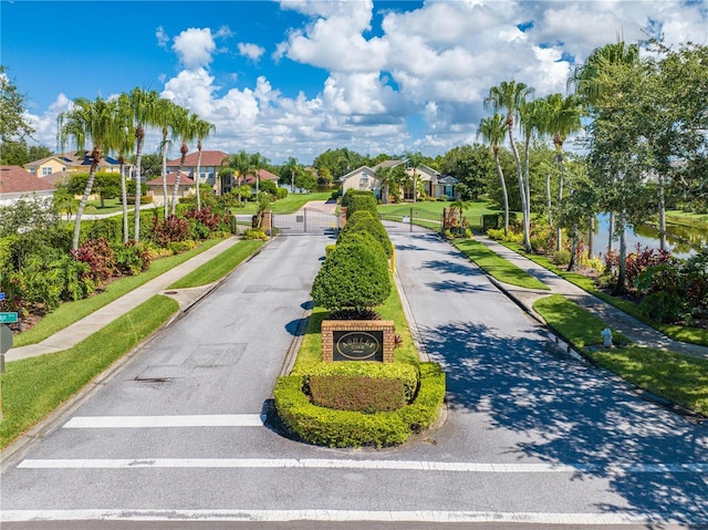 1654 Marina Lake Dr, Kissimmee, FL 34744 - view of property's community featuring a residential view and a water view