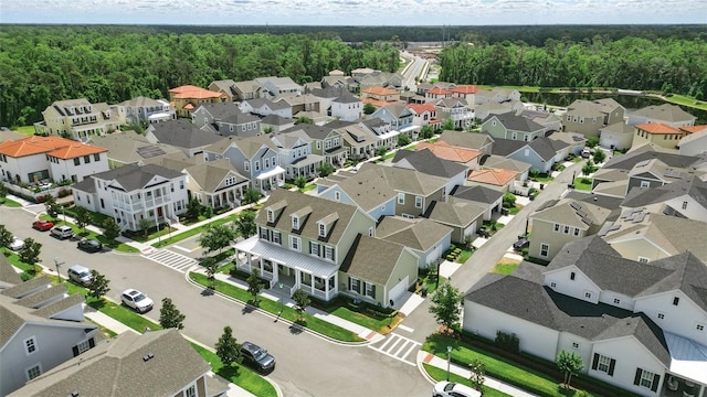 1850 Treasure Cv, Celebration, FL 34747 - aerial perspective of suburban area with a forest