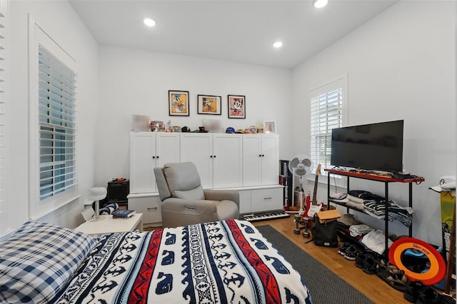 1850 Treasure Cv, Celebration, FL 34747 - bedroom featuring wood finished floors and recessed lighting