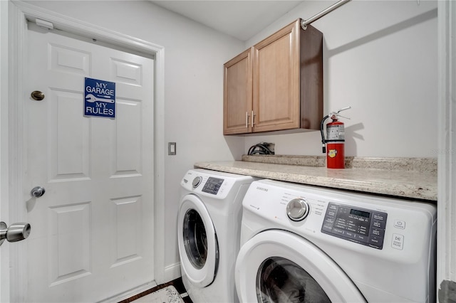 149 Imperial Oak Ct, Davenport, FL 33896 - washroom with cabinet space and washing machine and dryer