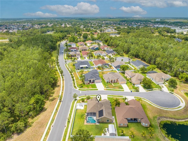 aerial overview of property's location featuring nearby suburban area