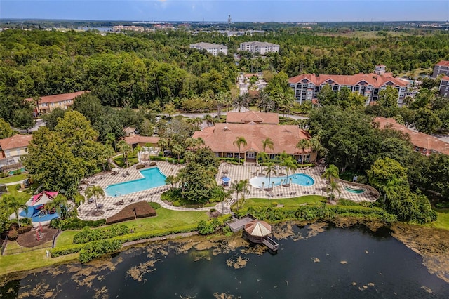 3015 Yellow Lantana Ln, Kissimmee, FL 34747 - drone / aerial view of a pool